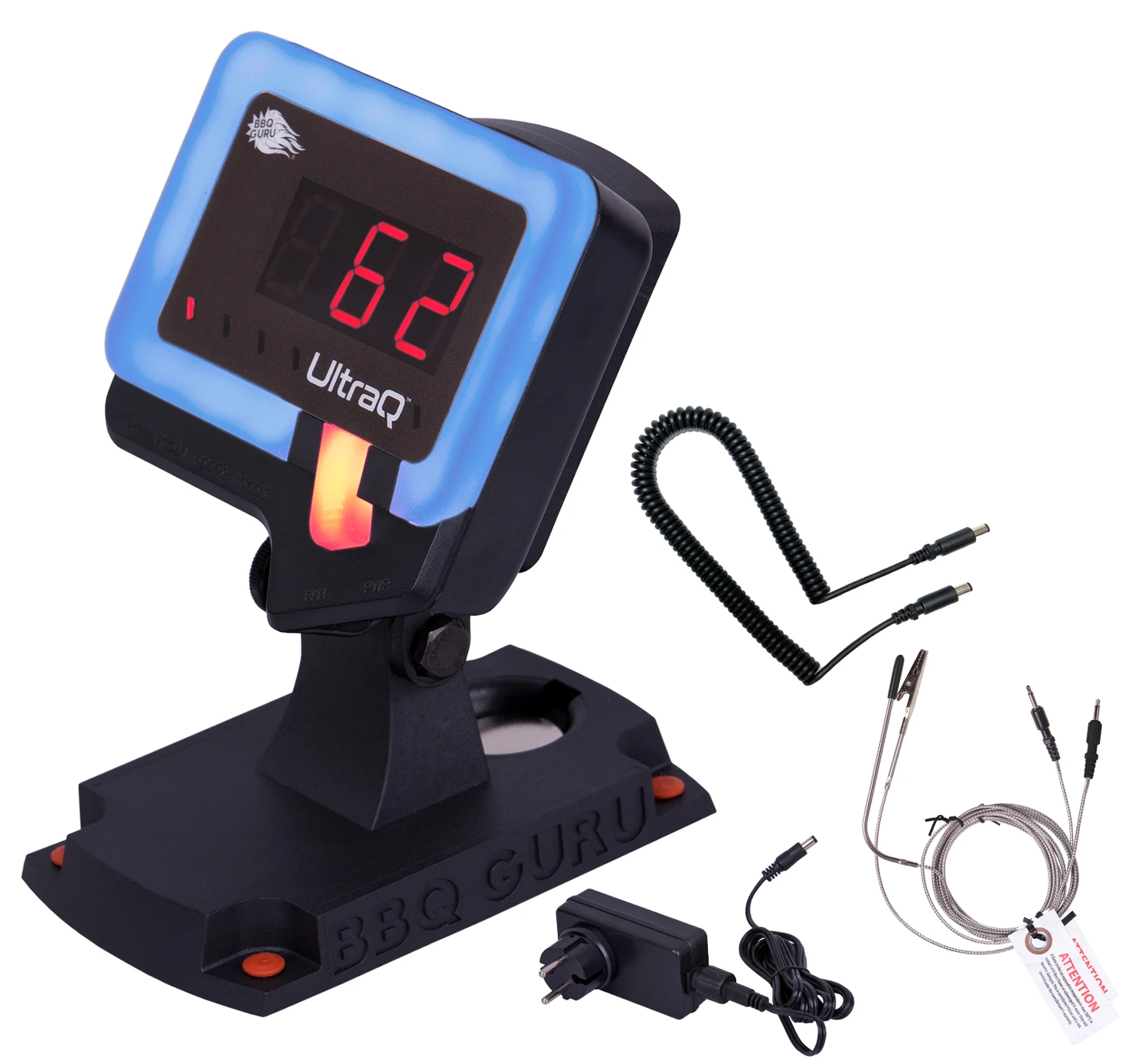 Monolith Grill LeCHEF BBQ GURU - PRO-Serie 2.0 Schwarz - OHNE Gestell Und Seitentische - Inkl. UltraQ Controller Set 3 Monolith Grill LeCHEF BBQ GURU - PRO-Serie 2.0 Schwarz - OHNE Gestell Und Seitentische - Inkl. UltraQ Controller Set