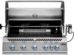 Napoleon 700-Series 38" BIG38 Edelstahl Einbaugrill Inkl. Drehspieß - Modell 2023 -GrillWelt Verkäufe Napoleon Einbaugrill 700 Series BIG38 Edelstahl Drehspiess Motor