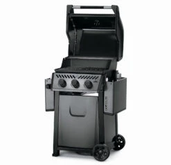 Napoleon Freestyle 365 Gasgrill, Graphit - Modell 2023 - X-DEAL Inkl. Drehspiess -GrillWelt Verkäufe Napoleon Freestyle 365 Gasgrill Seite Deckel offen