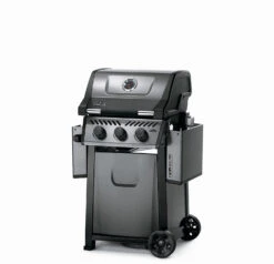 Napoleon Freestyle 365 Gasgrill, Graphit - Modell 2023 - X-DEAL Inkl. Drehspiess -GrillWelt Verkäufe Napoleon Freestyle 365 Gasgrill Seiten abgeklappt