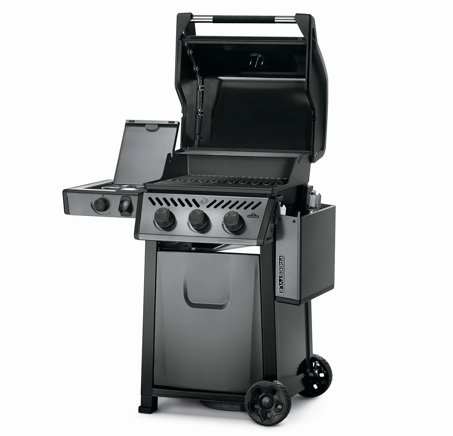 Napoleon Freestyle 365 Gasgrill, Graphit - Mit Seitenbrenner - Modell 2023 - X-DEAL Inkl. Drehspiess 8 Napoleon Freestyle 365 Gasgrill, Graphit - Mit Seitenbrenner - Modell 2023 - X-DEAL Inkl. Drehspiess – Bild 6