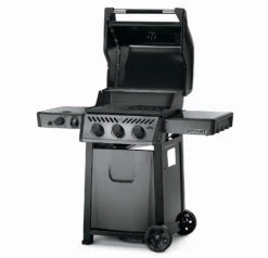 Napoleon Freestyle 365 Gasgrill, Graphit - Mit Sizzle Zone - Modell 2023 -GrillWelt Verkäufe Napoleon Gasgrill Freestyle 365 Side Deckel offen