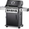 Napoleon Rogue SE 425 Gasgrill, Schwarz Mit Gussrosten, Sizzle Zone Und Heckbrenner - Hero Modell 2023 Inkl. Drehspieß -GrillWelt Verkäufe Napoleon Gasgrill RSE425 schwarz Hero