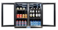 Napoleon Outdoor - Kühlschrank, 210 Liter, 2-türig Mit Doppelverglasung Und LED Beleuchtung - Wasserdicht Nach IP24 26 Napoleon Outdoor - Kühlschrank, 210 Liter, 2-türig Mit Doppelverglasung Und LED Beleuchtung - Wasserdicht Nach IP24 -GrillWelt Verkäufe Napoleon Outdoor Kueche Kuehlschrank beide Tueren offen