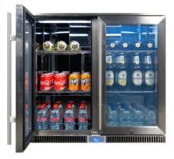 Napoleon Outdoor - Kühlschrank, 210 Liter, 2-türig Mit Doppelverglasung Und LED Beleuchtung - Wasserdicht Nach IP24 23 Napoleon Outdoor - Kühlschrank, 210 Liter, 2-türig Mit Doppelverglasung Und LED Beleuchtung - Wasserdicht Nach IP24 -GrillWelt Verkäufe Napoleon Outdoor Kueche Kuehlschrank gefuellt Getraenke Tuer 2 1671183979