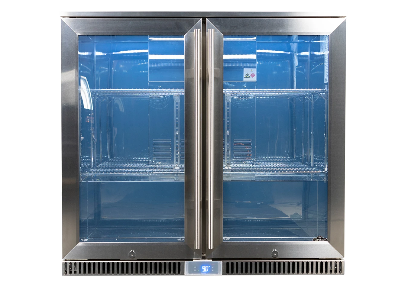 Napoleon Outdoor - Kühlschrank, 210 Liter, 2-türig Mit Doppelverglasung Und LED Beleuchtung - Wasserdicht Nach IP24 11 Napoleon Outdoor - Kühlschrank, 210 Liter, 2-türig Mit Doppelverglasung Und LED Beleuchtung - Wasserdicht Nach IP24 – Bild 9