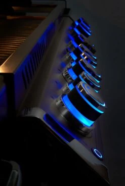 Napoleon Prestige Pro 825-3 Edelstahl Einbaugrill Gas - Inkl. Drehspieß - Modell 2023 -GrillWelt Verkäufe Napoleon PRestige PRO825 SafeytGlow Drehregler