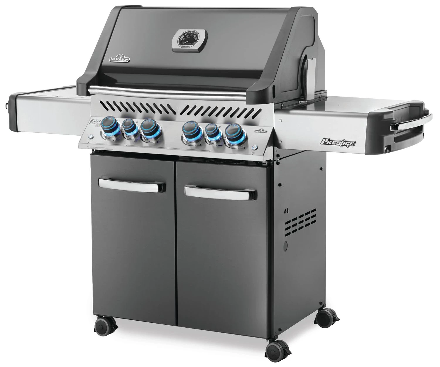 Napoleon Prestige 500 Gasgrill, Charcoal Grau - Mit Safety Glow - Modell 2023 3 Napoleon Prestige 500 Gasgrill, Charcoal Grau - Mit Safety Glow - Modell 2023