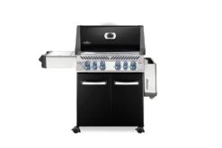 Napoleon Prestige 500 Gasgrill, Schwarz - Mit Safety Glow - Modell 2023 -GrillWelt Verkäufe Napoleon Prestige 500 Gasgrill schwarz Seitenablage klappbar