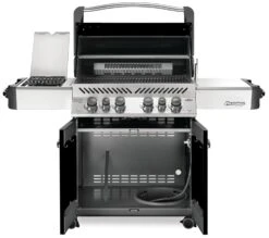 Napoleon Prestige 500 Gasgrill, Schwarz - Mit Safety Glow - Modell 2023 -GrillWelt Verkäufe Napoleon Prestige 500 Gasgrill schwarz open