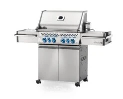 Napoleon Prestige Pro 500-3 Edelstahl Gasgrill, Erdgas Inkl. Drehspieß - Modell 2023 -GrillWelt Verkäufe Napoleon Prestige Pro 500 seitlich 01 3
