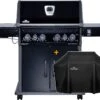 Napoleon Rogue SE 525 Gasgrill - All-black - Mit Edelstahlrosten, Sizzle Zone Und Heckbrenner - Grillfürst Edition Inkl. Abdeckhaube Im Karton - Modell 2022 2 Napoleon Rogue SE 525 Gasgrill - All-black - Mit Edelstahlrosten, Sizzle Zone Und Heckbrenner - Grillfürst Edition Inkl. Abdeckhaube Im Karton - Modell 2022 -GrillWelt Verkäufe Napoleon RSE525 All Black Grillfuerst Edition inkl Haube