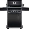 Napoleon Rogue 425 Gasgrill - All Black - Mit Seitenbrenner - Hero Modell 2023 Mit Heckbrenner Inkl. Drehspieß, Abdeckhaube Und Grillplatte -GrillWelt Verkäufe Napoleon Rogue 425 Gasgrill Hero RB425RSBPK 1