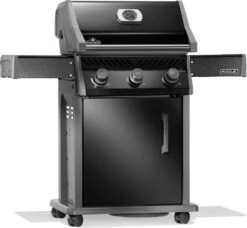 Napoleon Rogue 425 Gasgrill - All Black - Modell 2023 - Inkl. Abdeckhaube -GrillWelt Verkäufe Napoleon Rogue R425 Gasgrill All Black seitlich 1
