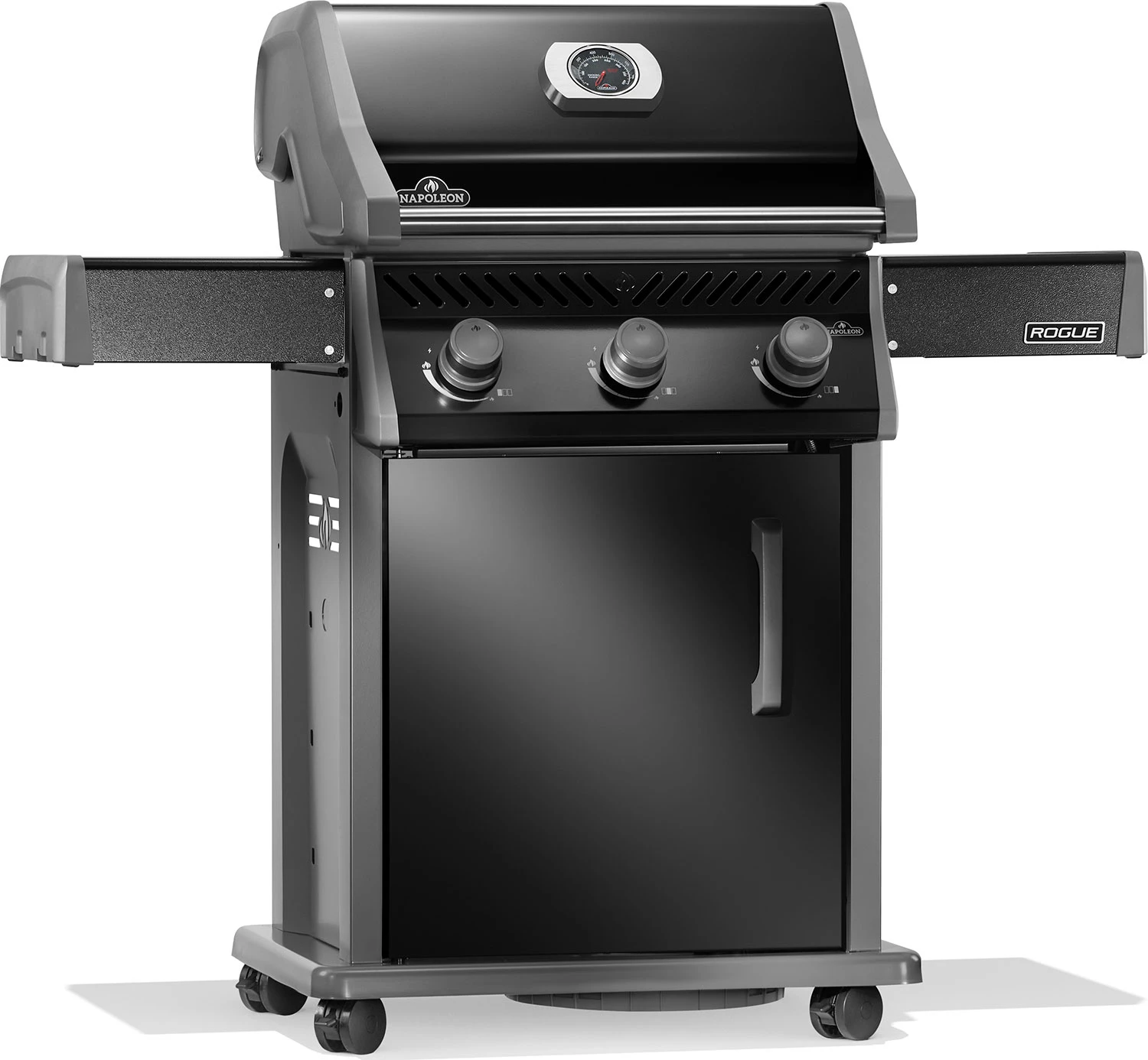 Napoleon Rogue 425 Gasgrill - All Black - Modell 2023 - Inkl. Abdeckhaube Und Grillplatte 6 Napoleon Rogue 425 Gasgrill - All Black - Modell 2023 - Inkl. Abdeckhaube Und Grillplatte – Bild 4