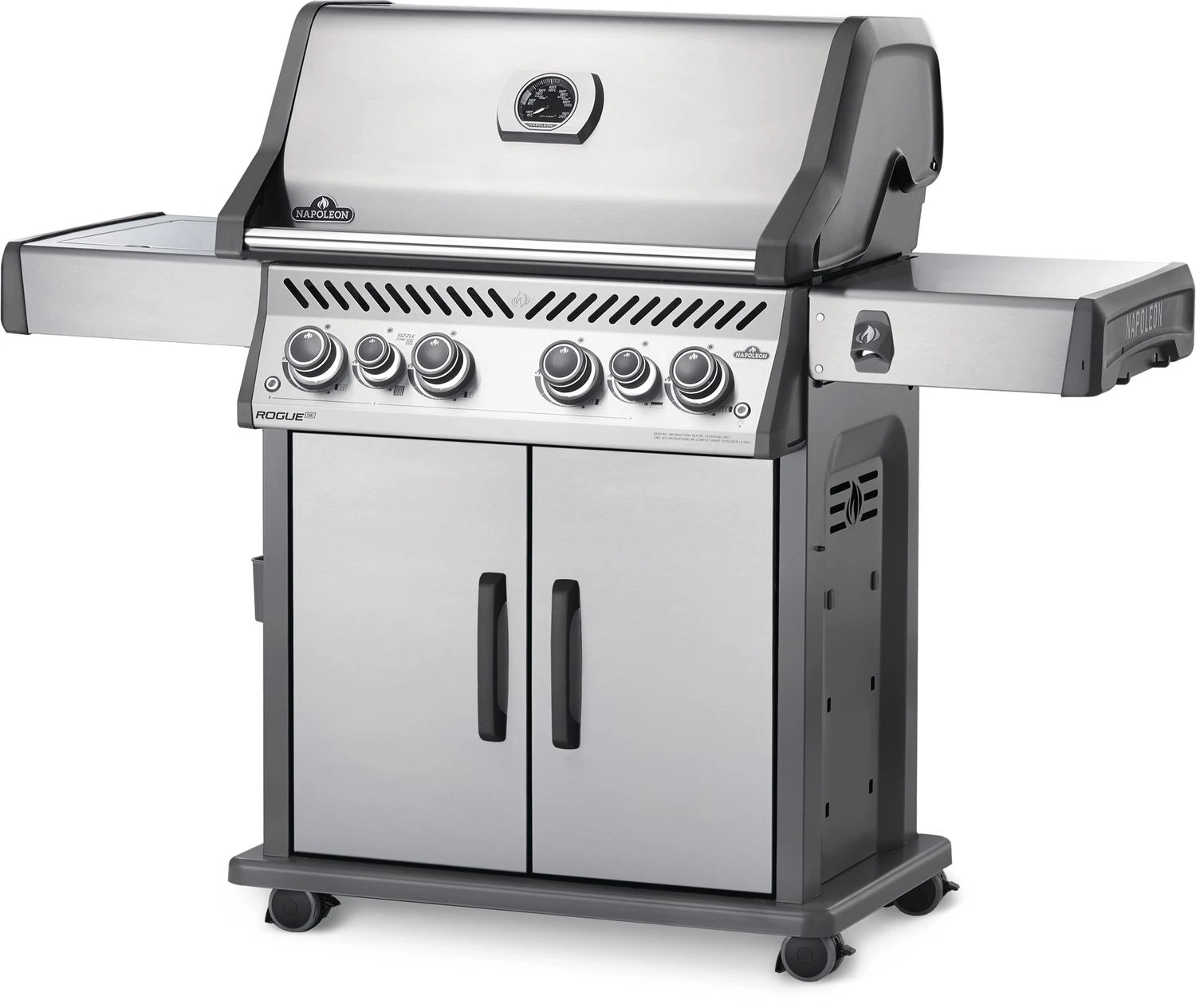 Napoleon Rogue SE 525 Edelstahl Gasgrill Mit Sizzle Zone Und Heckbrenner - Modell 2023 3 Napoleon Rogue SE 525 Edelstahl Gasgrill Mit Sizzle Zone Und Heckbrenner - Modell 2023