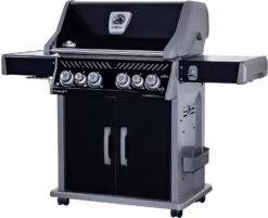 Napoleon Rogue SE 525 Gasgrill - All-black - Mit Edelstahlrosten, Sizzle Zone Und Heckbrenner - Grillfürst Edition Inkl. Abdeckhaube Im Karton - Modell 2022 -GrillWelt Verkäufe Napoleon Rogue SE525 Gasgrill All Black Grillfuerst Edition
