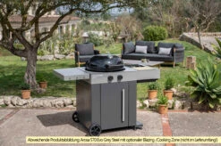 Outdoorchef Gas Kugelgrill Arosa 570 G Evo Grey Steel 15 Outdoorchef Gas Kugelgrill Arosa 570 G Evo Grey Steel -GrillWelt Verkäufe Outdoorchef Arosa 570 G Evo Grey Steel Blazing Zone optional