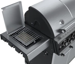 Outdoorchef Dualchef S 425 G Edelstahl Gasgrill Mit Seitenkocher + BLAZING ZONE Infrarotbrenner -GrillWelt Verkäufe Outdoorchef Blazing Zone Dualchef 18 212 80 eingebaut aus 1