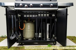 Outdoorchef Dualchef S 425 G Edelstahl Gasgrill Mit Seitenkocher -GrillWelt Verkäufe Outdoorchef Dualchef S 425 G Unterschrank