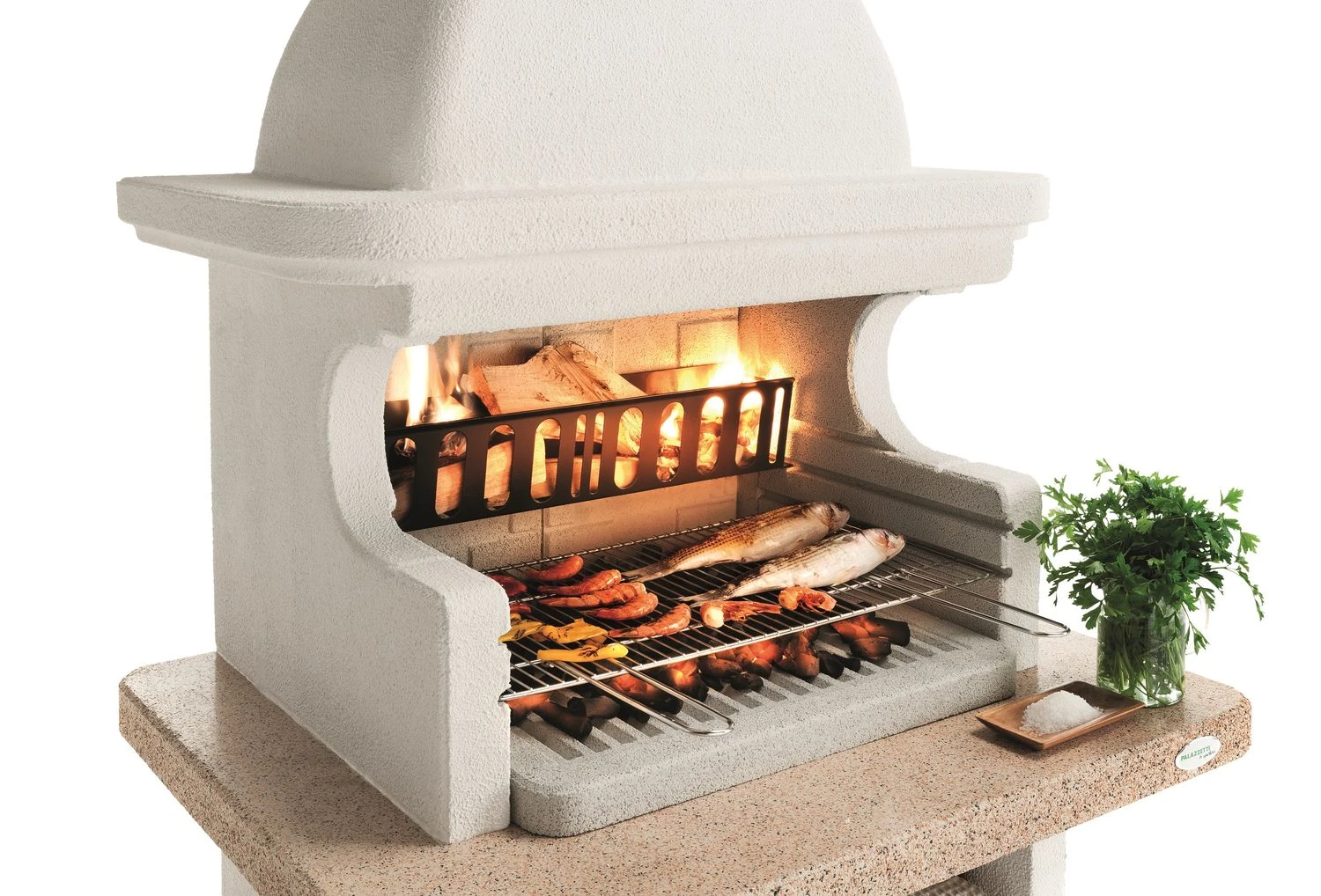 Palazzetti Grillkamin Andros 3 Inkl. Montagematerial 3 Palazzetti Grillkamin Andros 3 Inkl. Montagematerial
