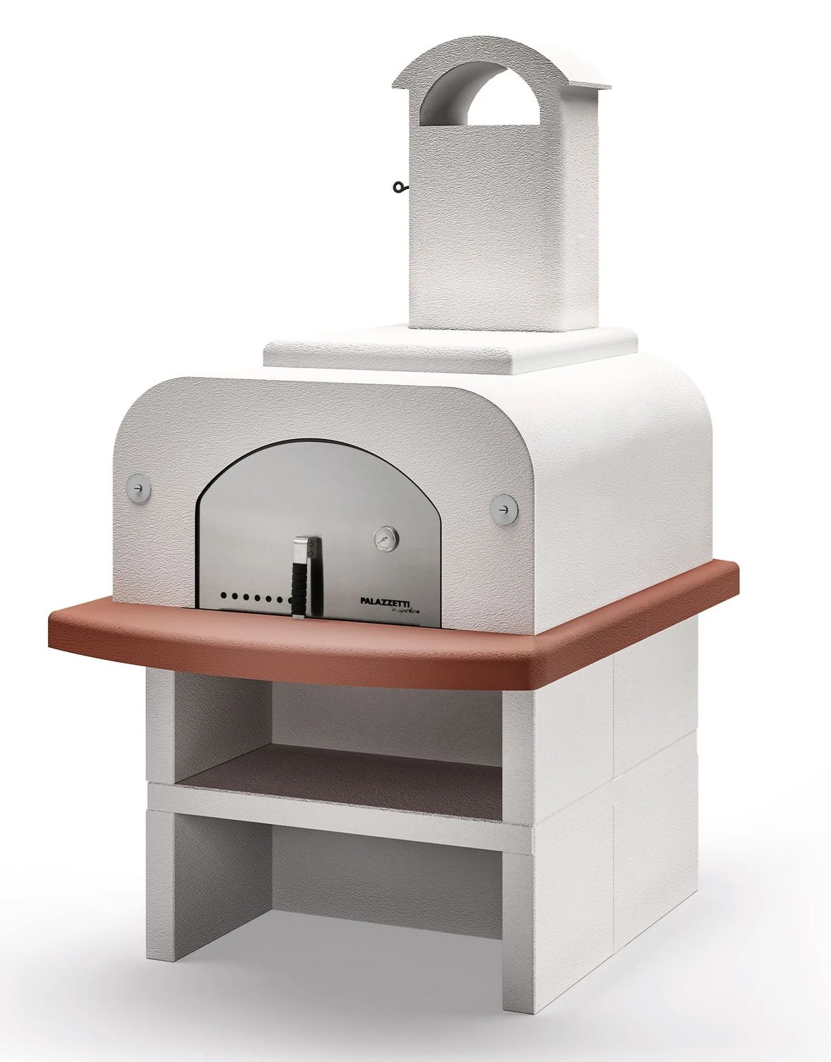 Palazzetti Pizzaofen Easy Large Mit Beton Untergestell Inkl. Montagematerial 3 Palazzetti Pizzaofen Easy Large Mit Beton Untergestell Inkl. Montagematerial