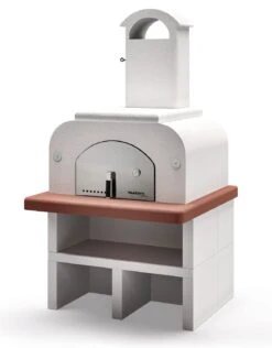 Palazzetti Pizzaofen Easy Medium Mit Beton Untergestell Inkl. Montagematerial