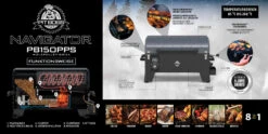 Pit Boss Pelletgrill Navigator 150 -GrillWelt Verkäufe Pit Boss Navigator 150 tragbarer Pelletgrill