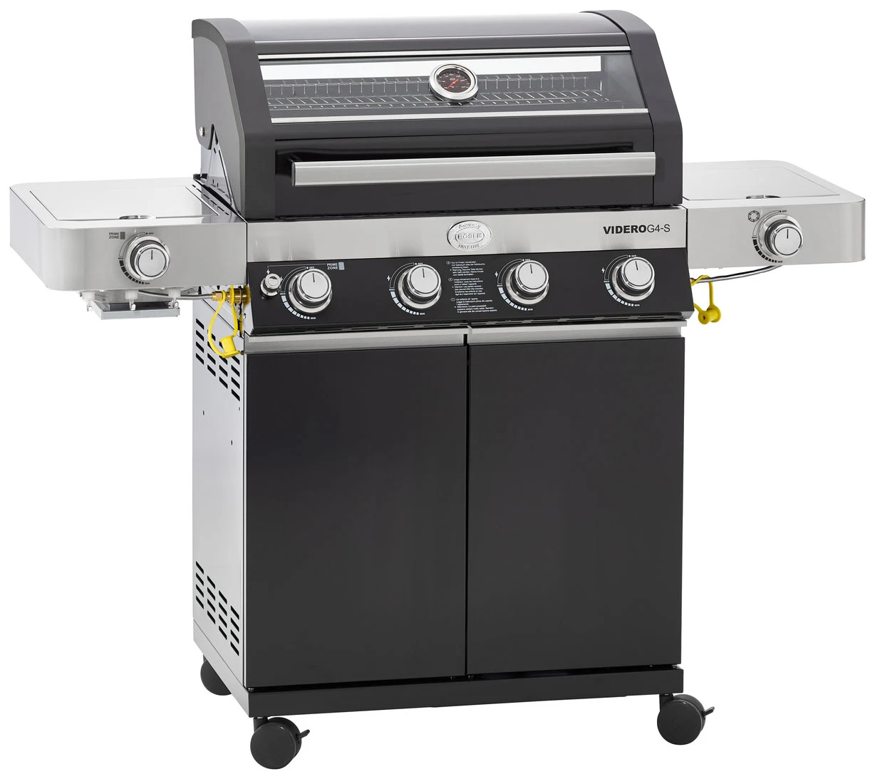 Rösle Gasgrill Videro G4-S VARIO+ Schwarz - Modell 2023 - X-DEAL Inkl. Abdeckhaube Und Grillplatte 3 Rösle Gasgrill Videro G4-S VARIO+ Schwarz - Modell 2023 - X-DEAL Inkl. Abdeckhaube Und Grillplatte