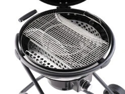 Rösle Holzkohlegrill Kugelgrill No.1 F60 Air Nero Jubiläumsmodell 11 Rösle Holzkohlegrill Kugelgrill No.1 F60 Air Nero Jubiläumsmodell -GrillWelt Verkäufe Roesle Holzkohle Kugelgrill Air F60 Nero Grillrost geklappt