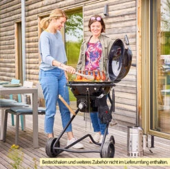 Rösle Holzkohlegrill Kugelgrill No.1 F50 Air Pro Vario+ -GrillWelt Verkäufe Roesle Holzkohle Kugelgrill No1 AIR PRO F50 Lifestyle