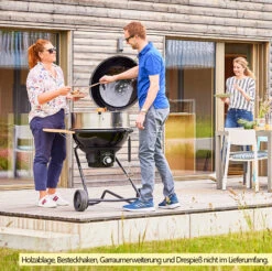 Rösle Holzkohlegrill Kugelgrill No.1 F60 Air Pro Vario+ -GrillWelt Verkäufe Roesle Holzkohle Kugelgrill No1 AIR PRO F60 Liefestyle