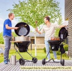 Rösle Holzkohlegrill Kugelgrill No.1 F60 Air Pro Vario+ -GrillWelt Verkäufe Roesle Holzkohle Kugelgrill No1 AIR PRO Groessenvergleich 1