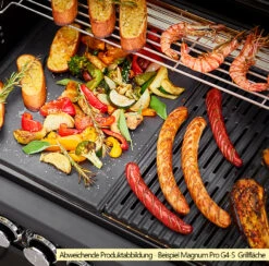 Rösle Gasgrill Magnum PRO G3 - X-DEAL Inkl. Abdeckhaube Und Gusseisen Grillplatte - Modell 2023 -GrillWelt Verkäufe Roesle Magnum Pro Grillflaeche Beispiel G4 S 2