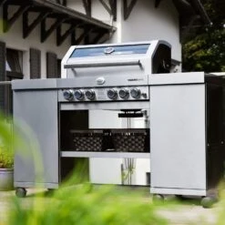Rösle Gasgrill Videro G4-SL VARIO+ Edelstahl - Modell 2022 -GrillWelt Verkäufe Roesle Videro BBQ Island G4 Sl 25536 03