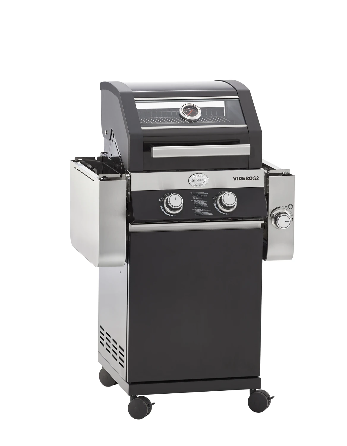 Rösle Gasgrill Videro G2 Schwarz - Modell 2022 3 Rösle Gasgrill Videro G2 Schwarz - Modell 2022