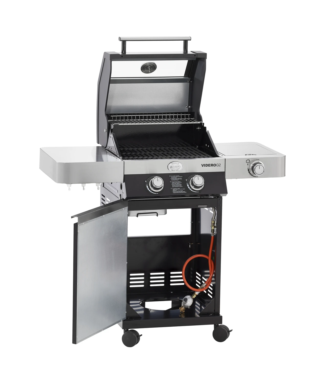 Rösle Gasgrill Videro G2 Schwarz - Modell 2022 4 Rösle Gasgrill Videro G2 Schwarz - Modell 2022 – Bild 2