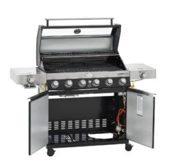Rösle Gasgrill Videro G6-S VARIO+ Schwarz - Modell 2023 -GrillWelt Verkäufe Roesle Videro G6 S Vario schwarz 25527 Unterschrank 1