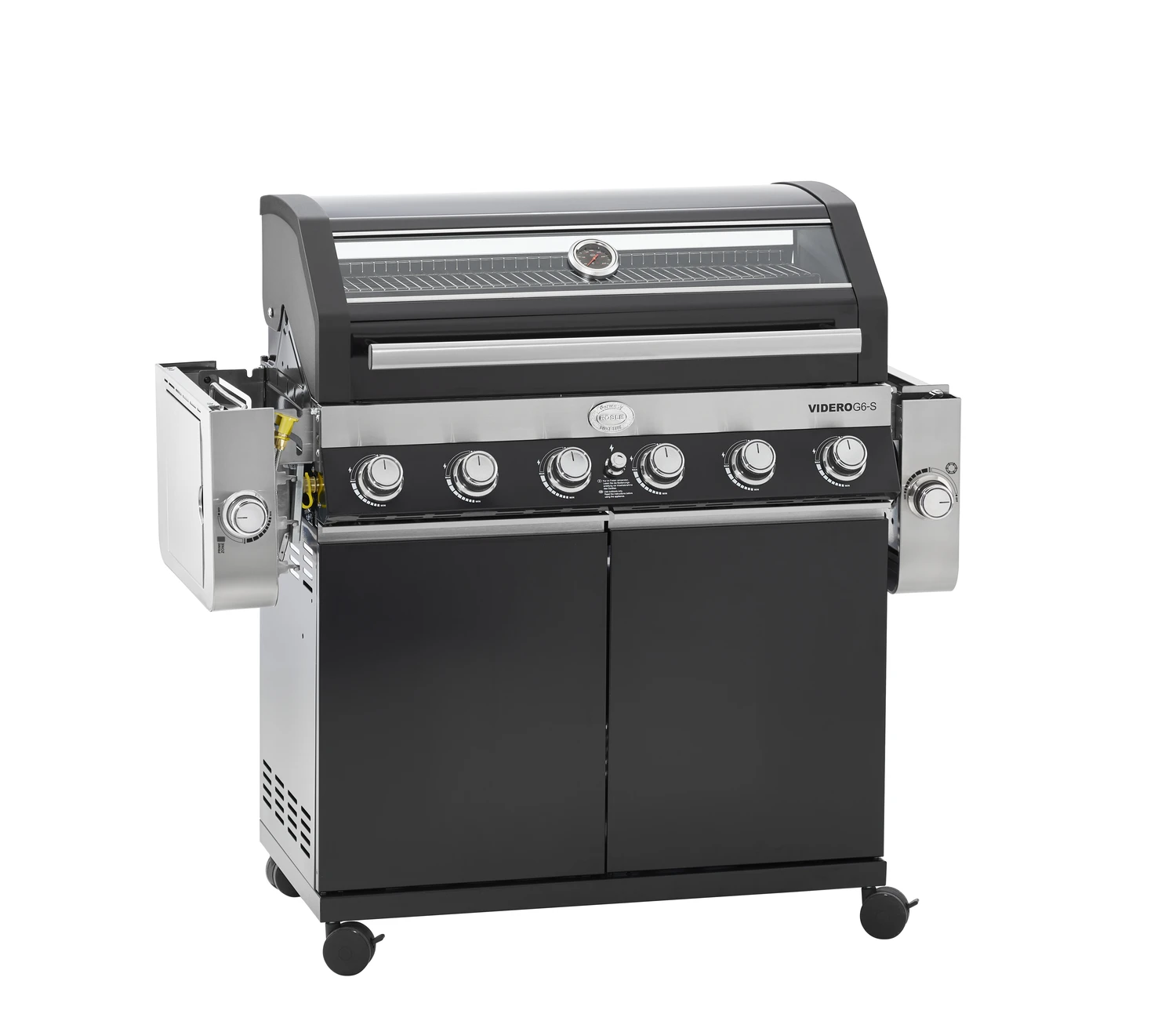 Rösle Gasgrill Videro G6-S VARIO+ Schwarz - Modell 2023 - SMART Deal Inkl. Grillfürst Grill Control 8 Rösle Gasgrill Videro G6-S VARIO+ Schwarz - Modell 2023 - SMART Deal Inkl. Grillfürst Grill Control – Bild 6