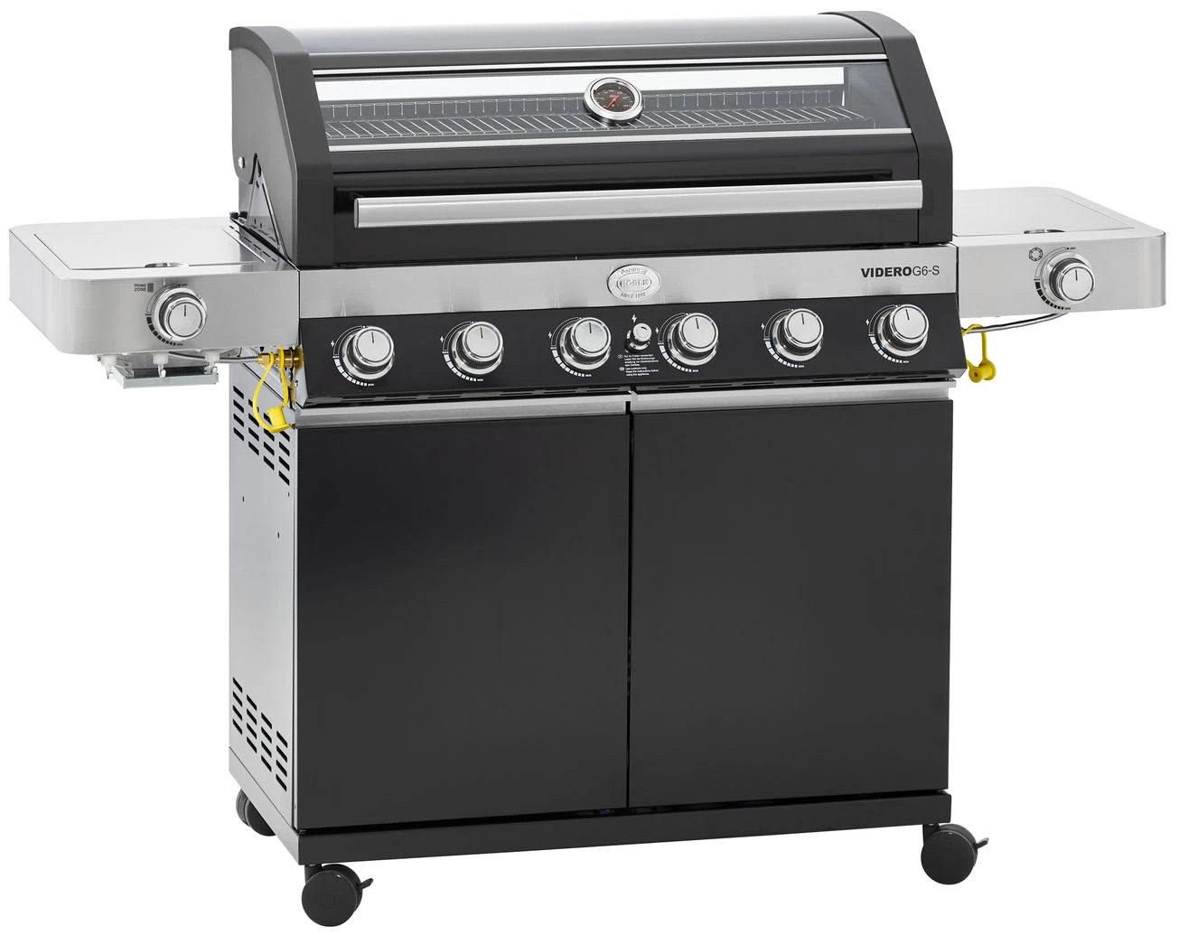 Rösle Gasgrill Videro G6-S VARIO+ Schwarz - Modell 2023 - SMART Deal Inkl. Grillfürst Grill Control + Abdeckhaube Und Grillplatte 3 Rösle Gasgrill Videro G6-S VARIO+ Schwarz - Modell 2023 - SMART Deal Inkl. Grillfürst Grill Control + Abdeckhaube Und Grillplatte