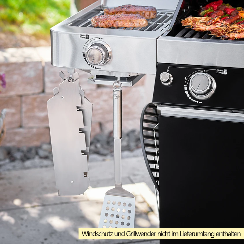Rösle Gasgrill Videro G6-S VARIO+ Schwarz - Modell 2023 - SMART Deal Inkl. Grillfürst Grill Control + Abdeckhaube Und Grillplatte 19 Rösle Gasgrill Videro G6-S VARIO+ Schwarz - Modell 2023 - SMART Deal Inkl. Grillfürst Grill Control + Abdeckhaube Und Grillplatte – Bild 17