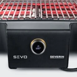 Severin Elektrogrill Tischgrill SEVO G - Boost Zone 500°C - 3.000 W -GrillWelt Verkäufe Severin Elektrogrill Sevo G pg8104 display 4