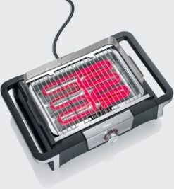 Severin Elektro Tischgrill SENOA Boost - Boost Zone 500°C - 3.000 W -GrillWelt Verkäufe Severin Senoa boost s PG8113 boostzone
