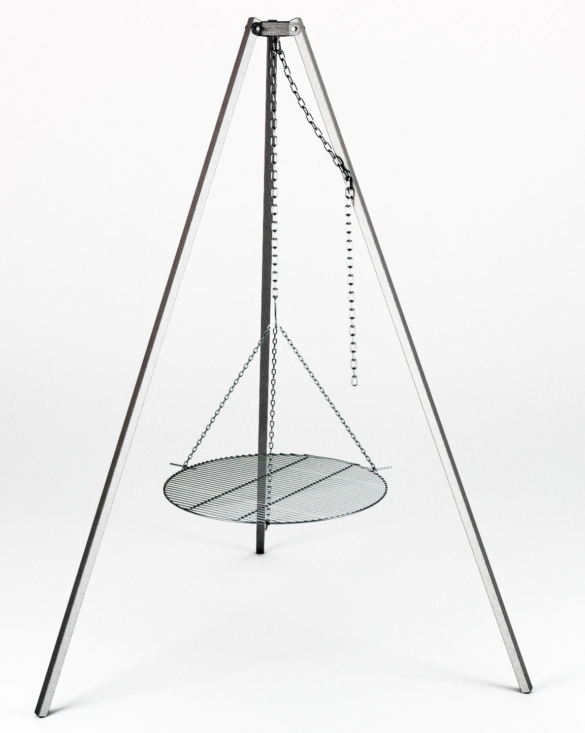 SvenskaV Schwenkgrill Dreibein Mit Rost Ø 63 Cm, Edelstahl 3 SvenskaV Schwenkgrill Dreibein Mit Rost Ø 63 Cm, Edelstahl