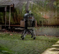 The Bastard Keramikgrill Classic Medium - Complete - Schwarz Glänzend - Modell 2023 -GrillWelt Verkäufe The Bastard Classic Medium Complete Keramikgrill