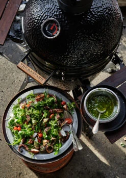 The Bastard Keramikgrill Classic Medium - Complete - Schwarz Glänzend - Modell 2023 -GrillWelt Verkäufe The Bastard Classic Medium Keramikgrill Deckel 1