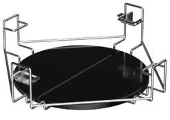 The Bastard Keramikgrill VX Large - Solo - Schwarz Matt - Modell 2023 -GrillWelt Verkäufe The Bastard Multilevel Cooking System Large Plate Setter