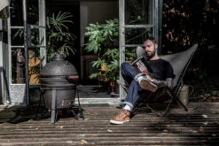 The Bastard Keramikgrill Urban Compact - Schwarz Matt - Modell 2023 -GrillWelt Verkäufe The Bastard Urban Compact Kamado Grill Balkongrill