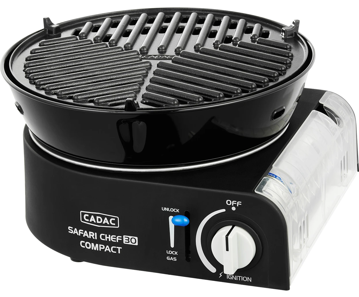 CADAC Camping Gasgrill Safari Chef 30 Compact - Kartuschenbetrieb 6 CADAC Camping Gasgrill Safari Chef 30 Compact - Kartuschenbetrieb – Bild 4