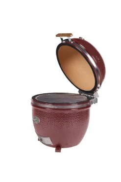 Monolith Grill LeChef Red Ohne Gestell Und Seitentische MG23RNC - Set -GrillWelt Verkäufe monolith lechef seite offen 201031 red